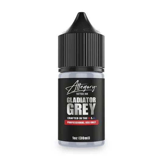 Allegory GLADIATOR GREY - серая краска для татуировки (1oz) alglgr1oz