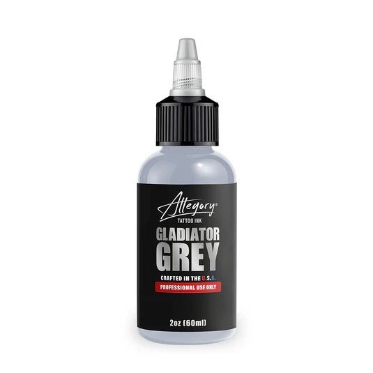Allegory GLADIATOR GREY - серая краска для татуировки (2oz) alglgr2oz