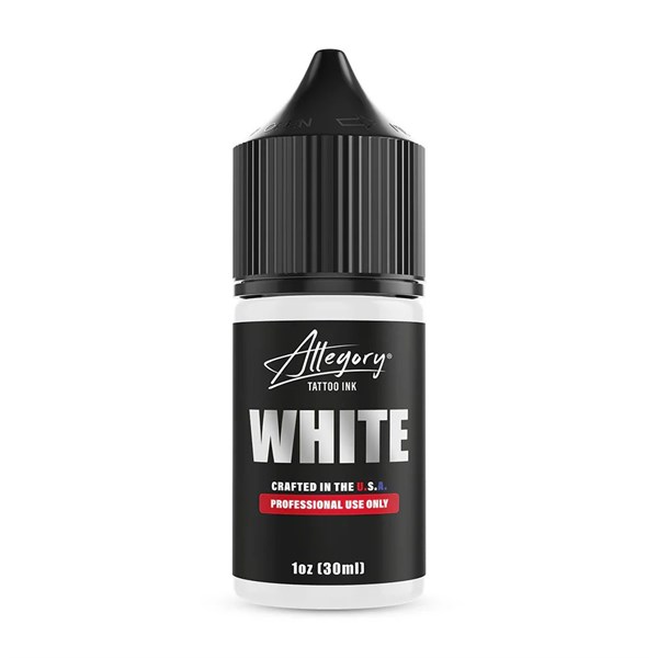 Allegory WHITE - белая краска для татуировки (1oz) alwh1oz