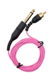 Клип-Корд RCA для тату машинки, розовый, BLACKEN ccblackenrcapink